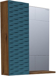 Grossman Мебель для ванной Альба 65 подвесная веллингтон/бриз матовый – фотография-7